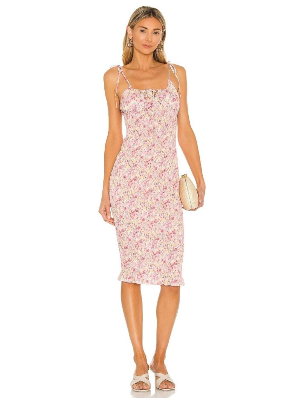 SNDYS Newport Dress in Sunset Floral Micro